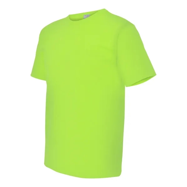 Short sleeve T-shirt with pocket made in the USA. Blank product.... from ASI 84358 S&S Activewear
