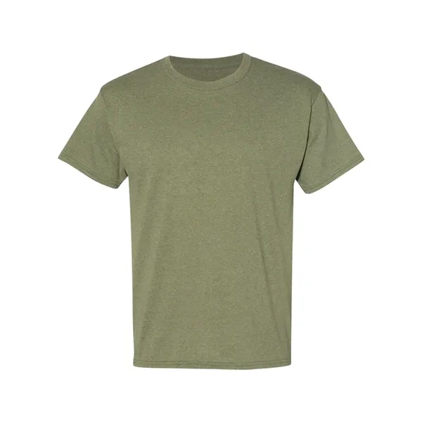 Hanes adult T-shirt made of cotton/polyester with up to 5% recycled... from ASI 84358 S&S Activewear