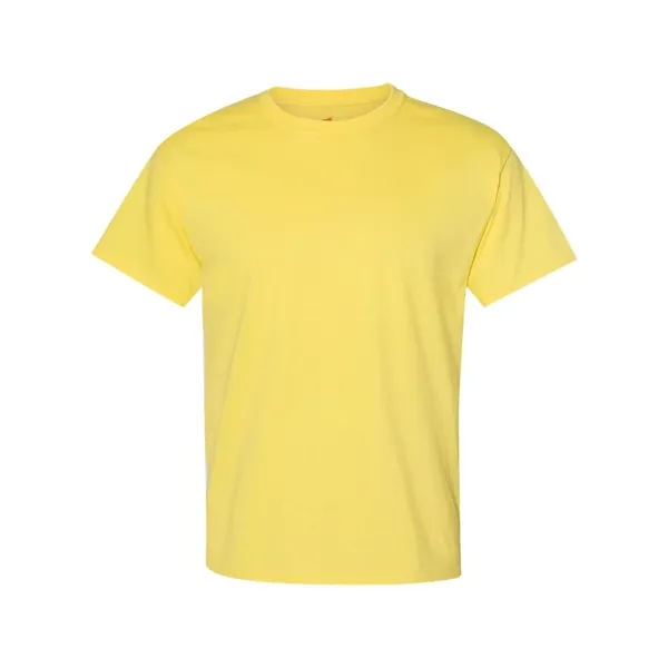 Hanes adult T-shirt made of cotton/polyester with up to 5% recycled... from ASI 84358 S&S Activewear