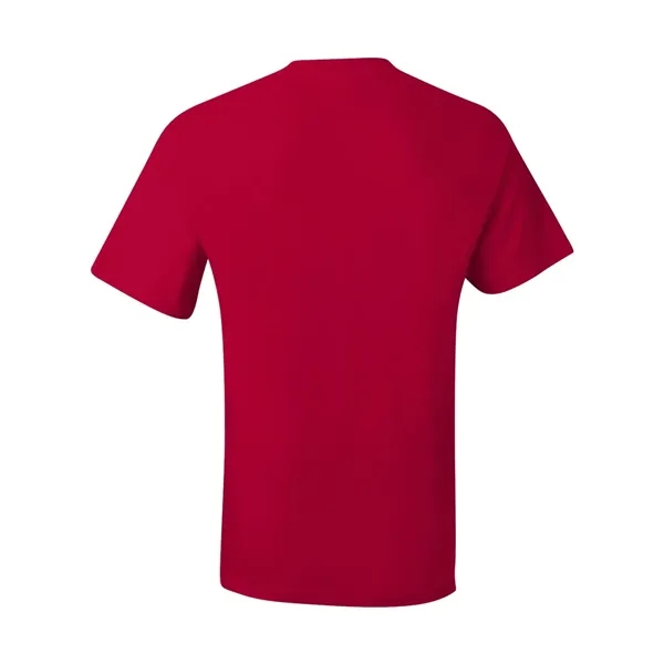 T-shirt with chest pocket made of 100% ring-spun cotton with double-needle... from ASI 84358 S&S Activewear