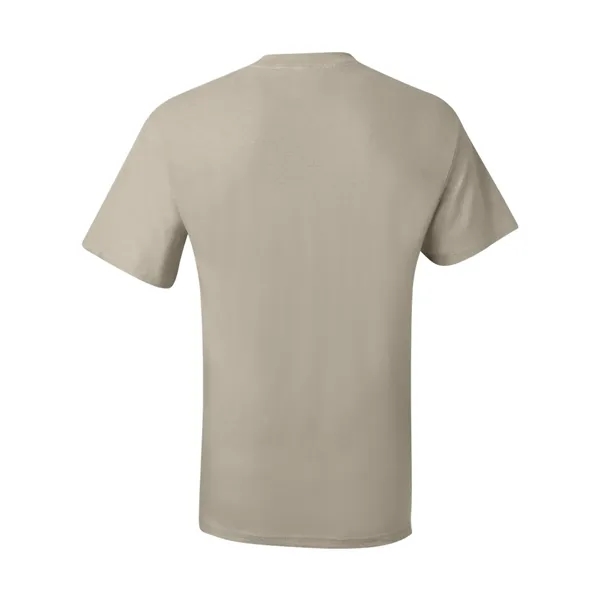 T-shirt with chest pocket made of 100% ring-spun cotton with double-needle... from ASI 84358 S&S Activewear