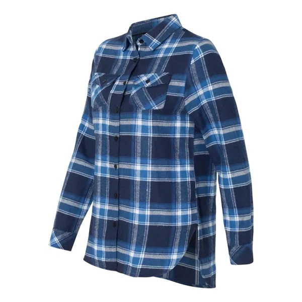 Women's yarn-dyed flannel long sleeve shirt made of 100% cotton with... from ASI 84358 S&S Activewear