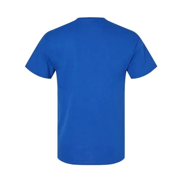 100% ComfortSoft® cotton T-shirt with tag-free neck label, shoulder-to-shoulder taping, and... from ASI 84358 S&S Activewear