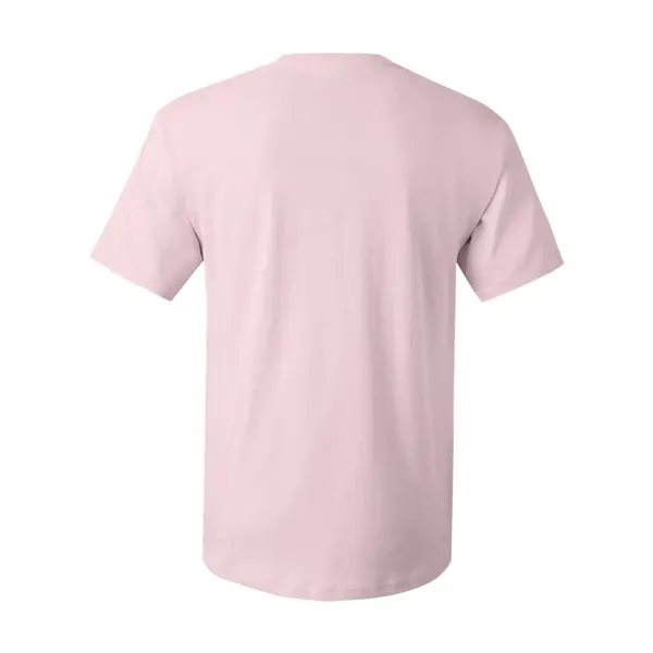 100% ComfortSoft® cotton T-shirt with tag-free neck label, shoulder-to-shoulder taping, and... from ASI 84358 S&S Activewear