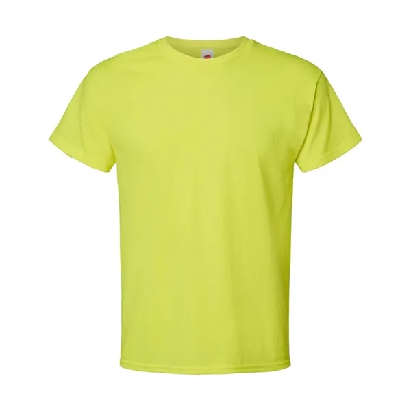 100% ComfortSoft® cotton T-shirt with tag-free neck label, shoulder-to-shoulder taping, and... from ASI 84358 S&S Activewear