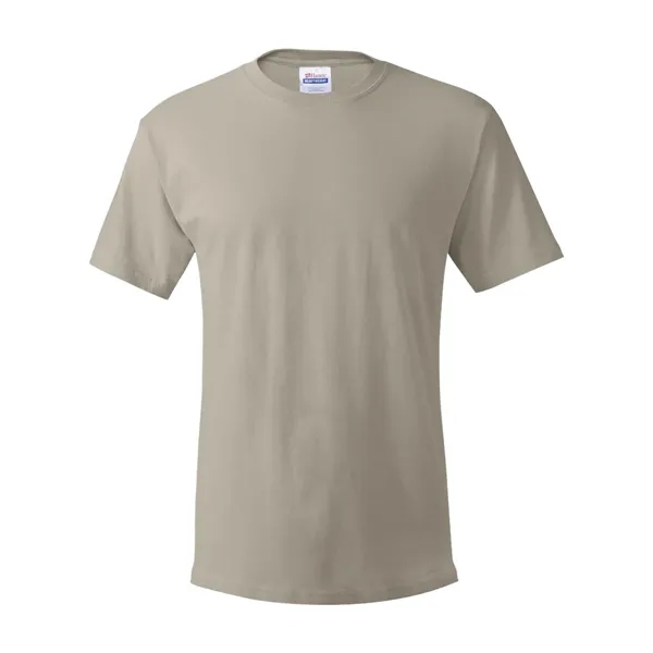 100% ComfortSoft® cotton T-shirt with tag-free neck label, shoulder-to-shoulder taping, and... from ASI 84358 S&S Activewear