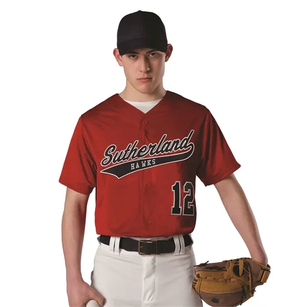 Alleson Athletic Youth Dura Light Mesh Baseball Jersey... from ASI 84358 S&S Activewear