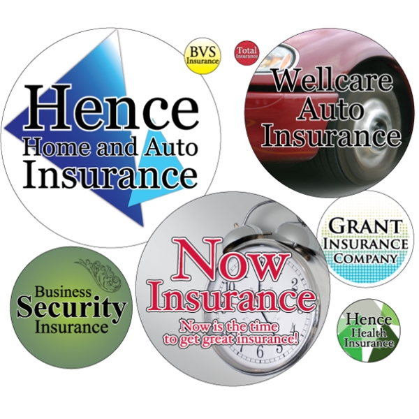 Circle shaped labels on roll with 4CP printing.... from ASI 89910 Stouse, LLC