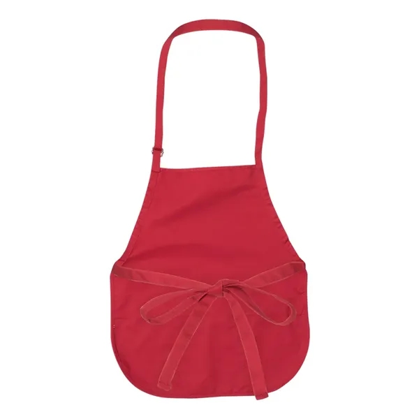 Apron with rounded edge finished bottom. Blank product.... from ASI 84358 S&S Activewear