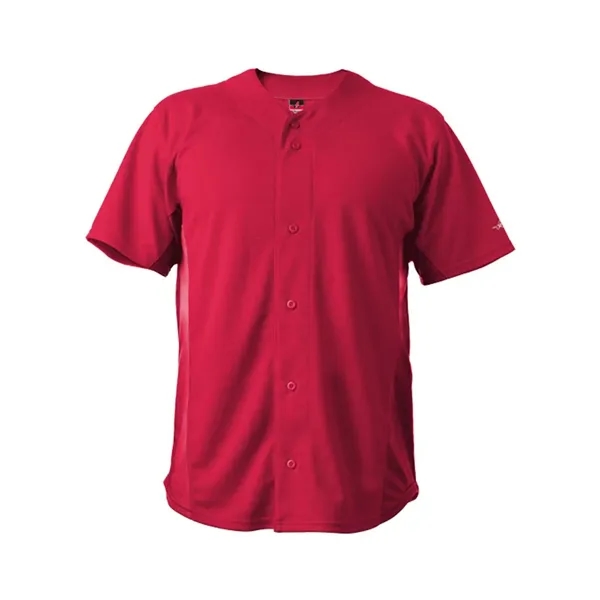 Alleson Athletic Crush Full Button Baseball Jersey... from ASI 84358 S&S Activewear