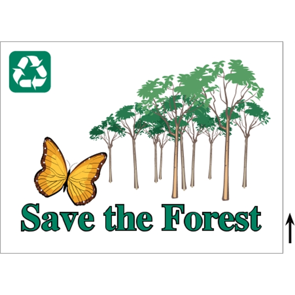 24" x 18" corrugated plastic 4CP sign with 3/16" thickness.... from ASI 89910 Stouse, LLC