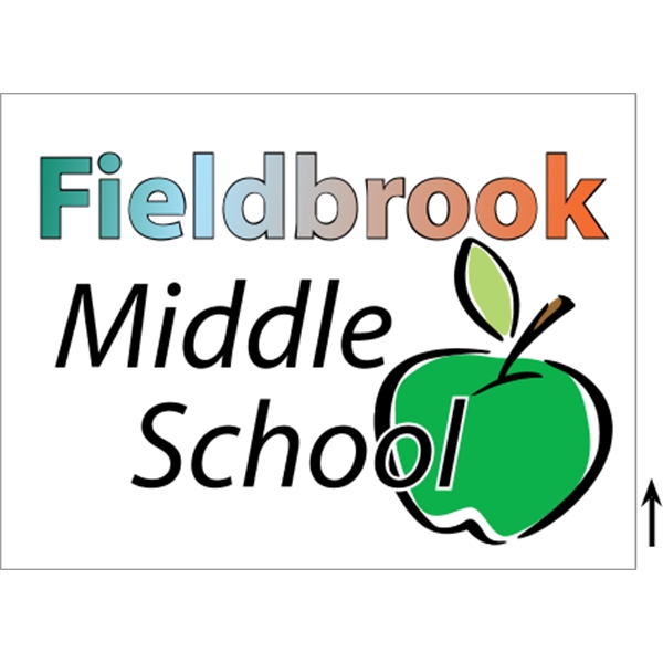 24" x 18" corrugated plastic 4CP sign with 3/16" thickness.... from ASI 89910 Stouse, LLC