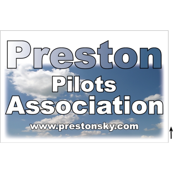 36" x 24" corrugated plastic 4CP sign with 3/16" thickness.... from ASI 89910 Stouse, LLC