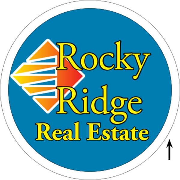 22" circle shaped corrugated 4CP sign with 3/16" thickness.... from ASI 89910 Stouse, LLC