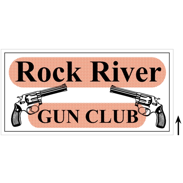 24" x 12" corrugated plastic 4CP sign with 3/16" thickness.... from ASI 89910 Stouse, LLC