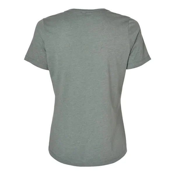 BELLA + CANVAS Women's Relaxed Fit Heather CVC Tee... from ASI 84358 S&S Activewear
