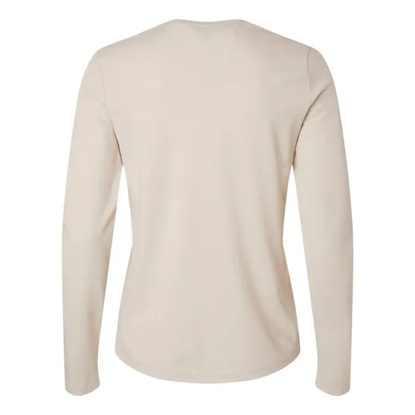 Women's long sleeve crewneck jersey t-shirt. Blank product.... from ASI 84358 S&S Activewear