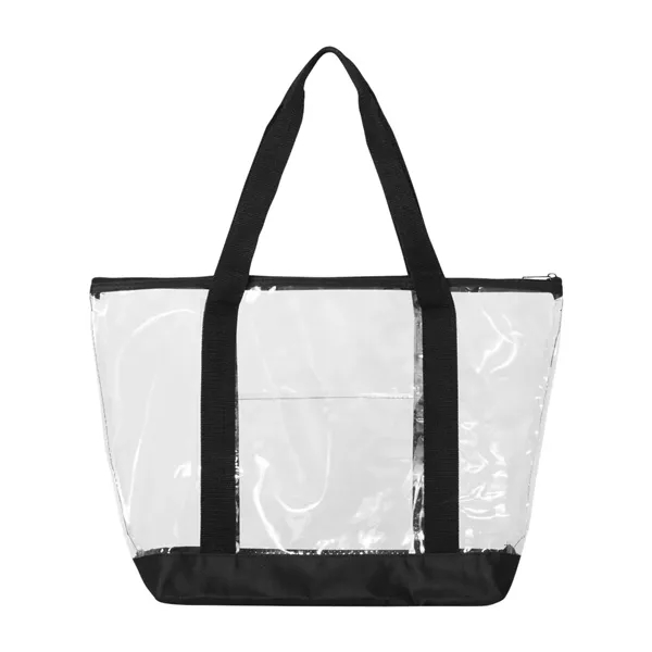 Clear PVC boat tote with colored accents.... from ASI 84358 S&S Activewear
