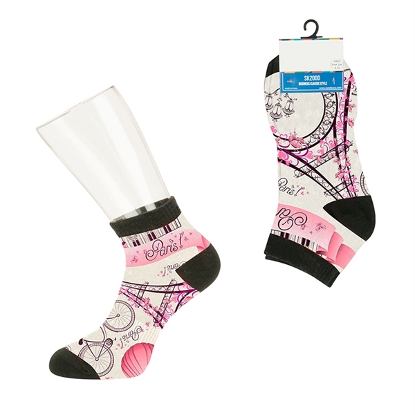 Classic short one-size-fits-most business style socks with a fully customizable design.... from ASI 88060 Snugz/USA Inc / Sweda®