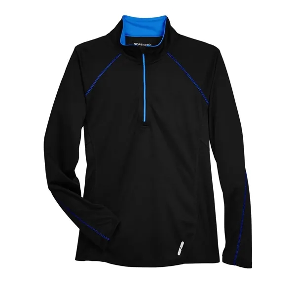 North End Women's Radar Quarter-Zip Performance Top... from ASI 84358 S&S Activewear