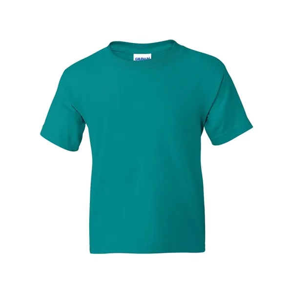 Youth 5.6 oz preshrunk 50% polyester / 50% cotton t-shirt. Blank... from ASI 84358 S&S Activewear