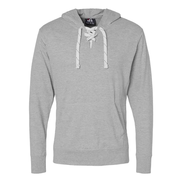 Hooded pullover with front pouch pocket. Blank.... from ASI 84358 S&S Activewear