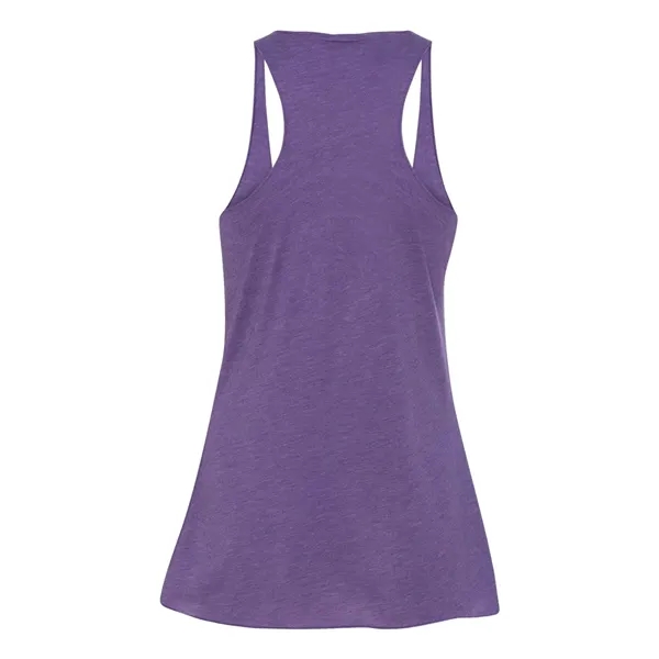 Women's tri-blend racerback tank top with overlock hem on neck. Blank... from ASI 84358 S&S Activewear