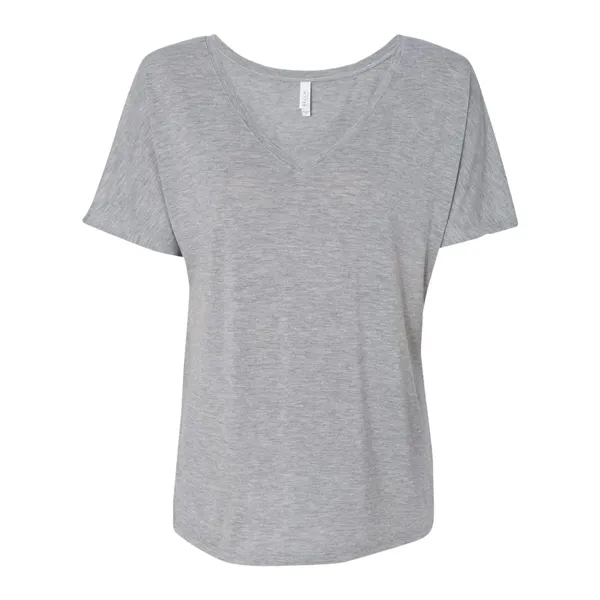 Women's flowy V-neck drop sleeve shirt. Blank product.... from ASI 84358 S&S Activewear