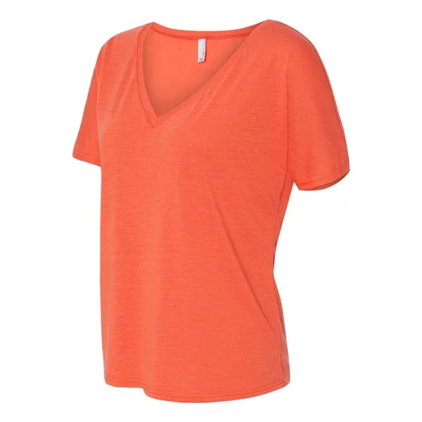 Women's flowy V-neck drop sleeve shirt. Blank product.... from ASI 84358 S&S Activewear