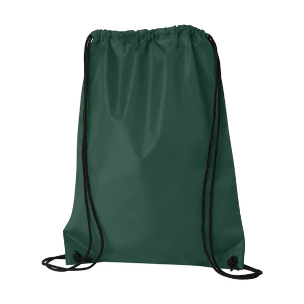 Drawstring backpack with black cord drawstring. Blank product.... from ASI 84358 S&S Activewear
