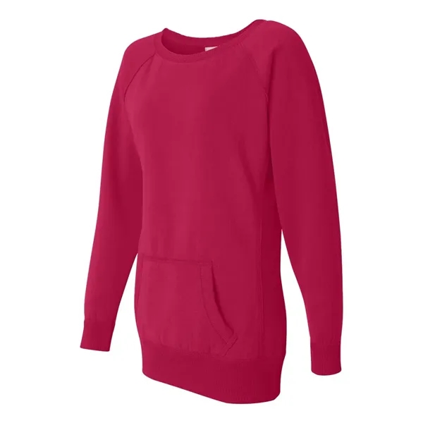 Open neck tunic with front pouch pocket and side seam gussets.... from ASI 84358 S&S Activewear