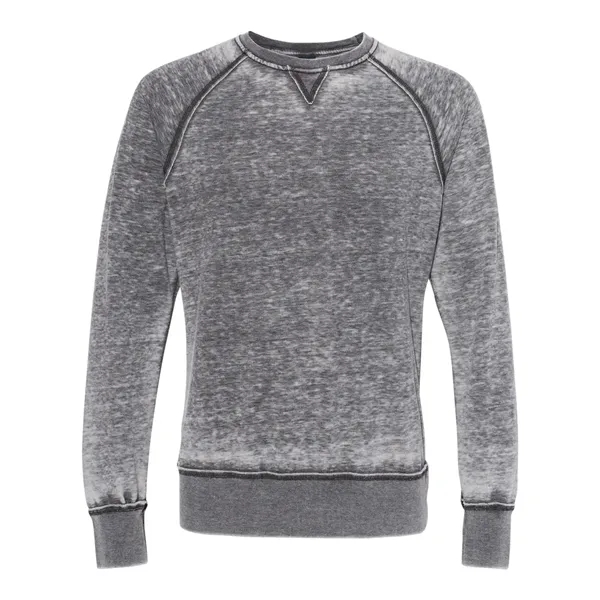 J America Vintage Zen Fleece Crewneck Sweatshirt... from ASI 84358 S&S Activewear