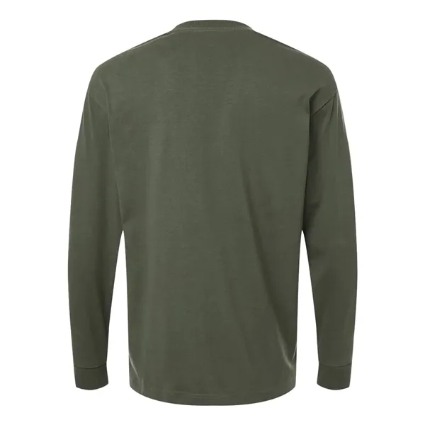 American Apparel Super Heavyweight Long Sleeve Pocket Tee... from ASI 84358 S&S Activewear
