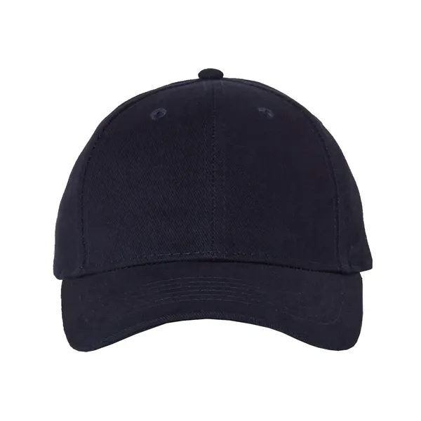Heavy brushed cotton twill six-panel cap. Blank product.... from ASI 84358 S&S Activewear