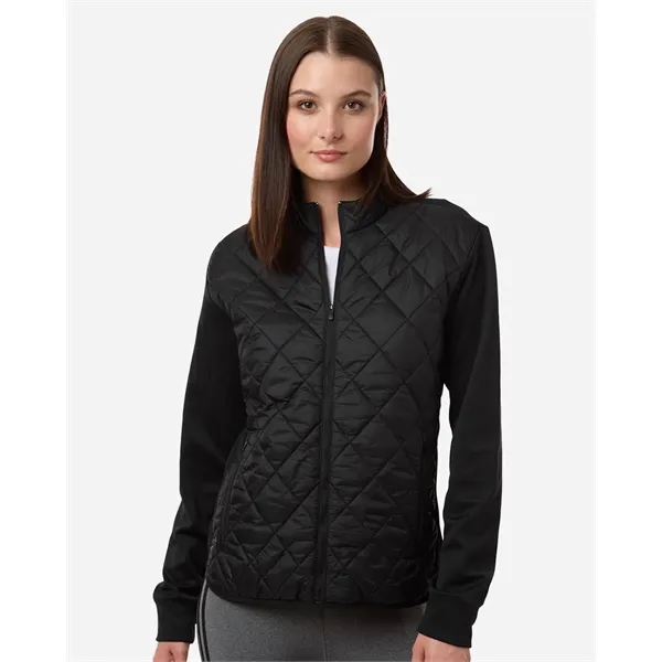 Adidas Women's Ultimate Quilted Full-Zip Jacket... from ASI 84358 S&S Activewear