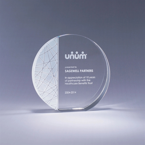 Generation award made of heavy optic crystal with a clean, contemporary... from ASI 62985 J. Charles