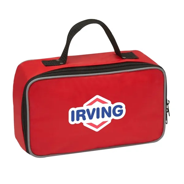 45 piece auto safety kit. Includes 8' 10 gauge booster cables,... from ASI 63698 Justin Case®