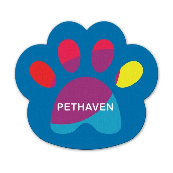 Paw shaped jar opener made of rubber, with a digital full-color... from ASI 54040 Fey Promo