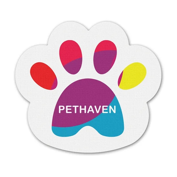 Paw shaped jar opener made of rubber, with a digital full-color... from ASI 54040 Fey Promo