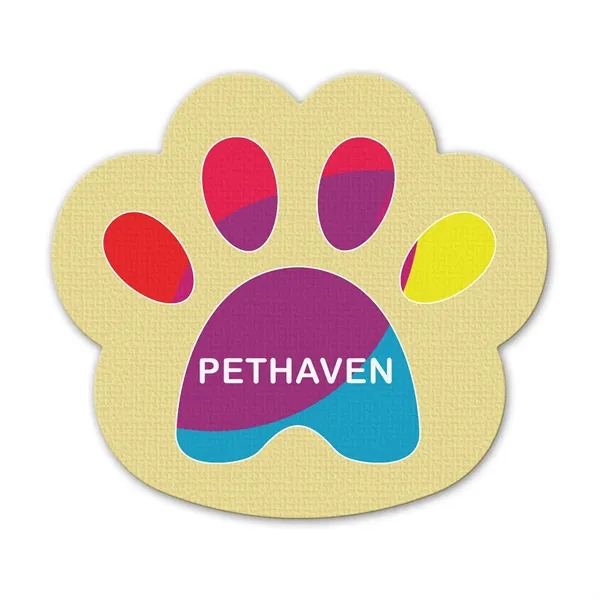 Paw shaped jar opener made of rubber, with a digital full-color... from ASI 54040 Fey Promo