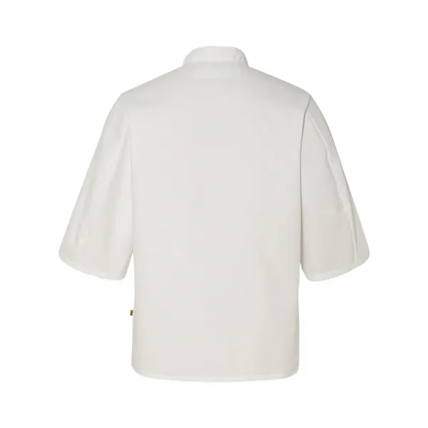 Pre-shrunk half sleeve chef coat with left chest pockets.... from ASI 84358 S&S Activewear
