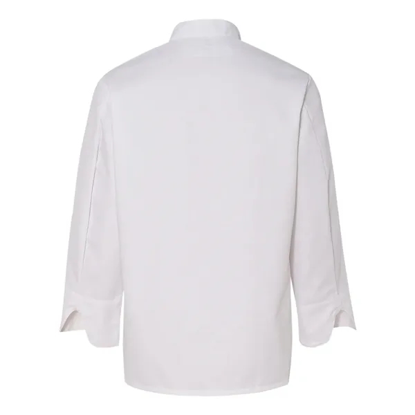 Eight knot button, double-breasted chef coat with thermometer pocket and left... from ASI 84358 S&S Activewear
