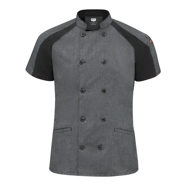 Chef Designs Women's Airflow Raglan Chef Coat... from ASI 84358 S&S Activewear