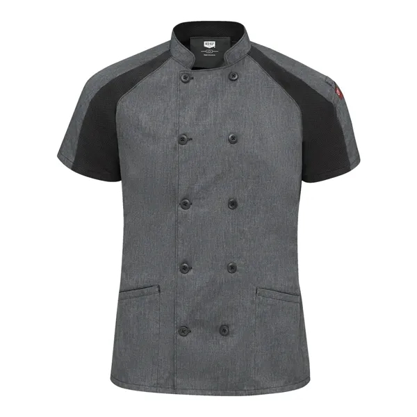 Chef Designs Women's Airflow Raglan Chef Coat... from ASI 84358 S&S Activewear