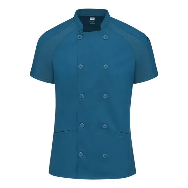 Chef Designs Women's Airflow Raglan Chef Coat... from ASI 84358 S&S Activewear