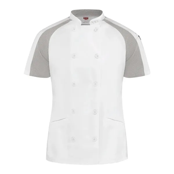 Chef Designs Women's Airflow Raglan Chef Coat... from ASI 84358 S&S Activewear