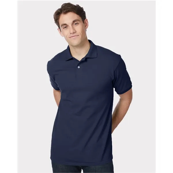 Cotton / polyester jersey polo featuring up to 5% of recycled... from ASI 84358 S&S Activewear