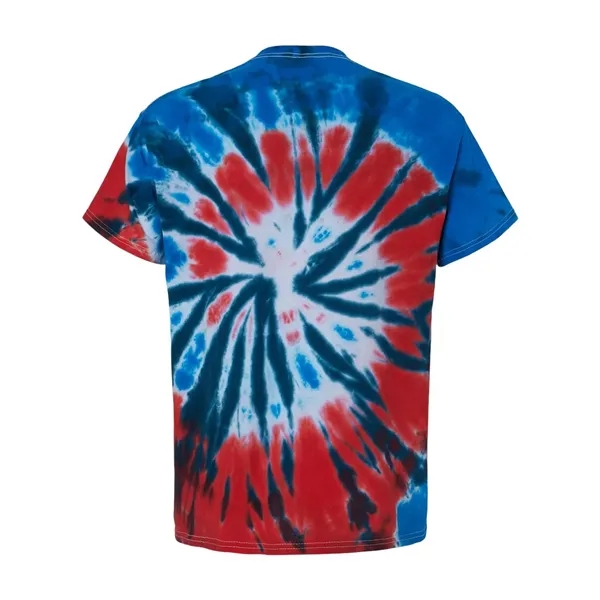 Colortone Multicolor Tie-Dyed T-Shirt... from ASI 84358 S&S Activewear