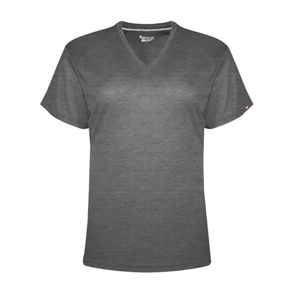 Fitflex Women's Short Sleeve Performance V-Neck Tee... from ASI 84358 S&S Activewear