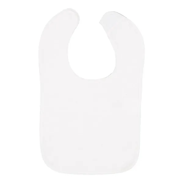 Infant snap bib with contrast-color binding. Blank product.... from ASI 84358 S&S Activewear